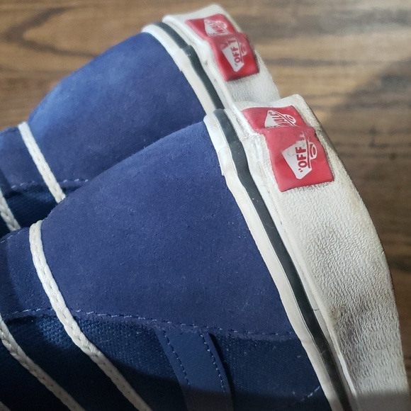 Vans Blue High Tops - Picture 6 of 13